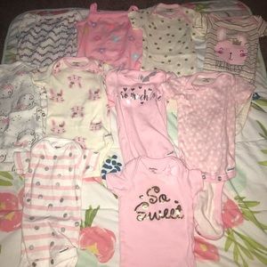0-3 month onesies